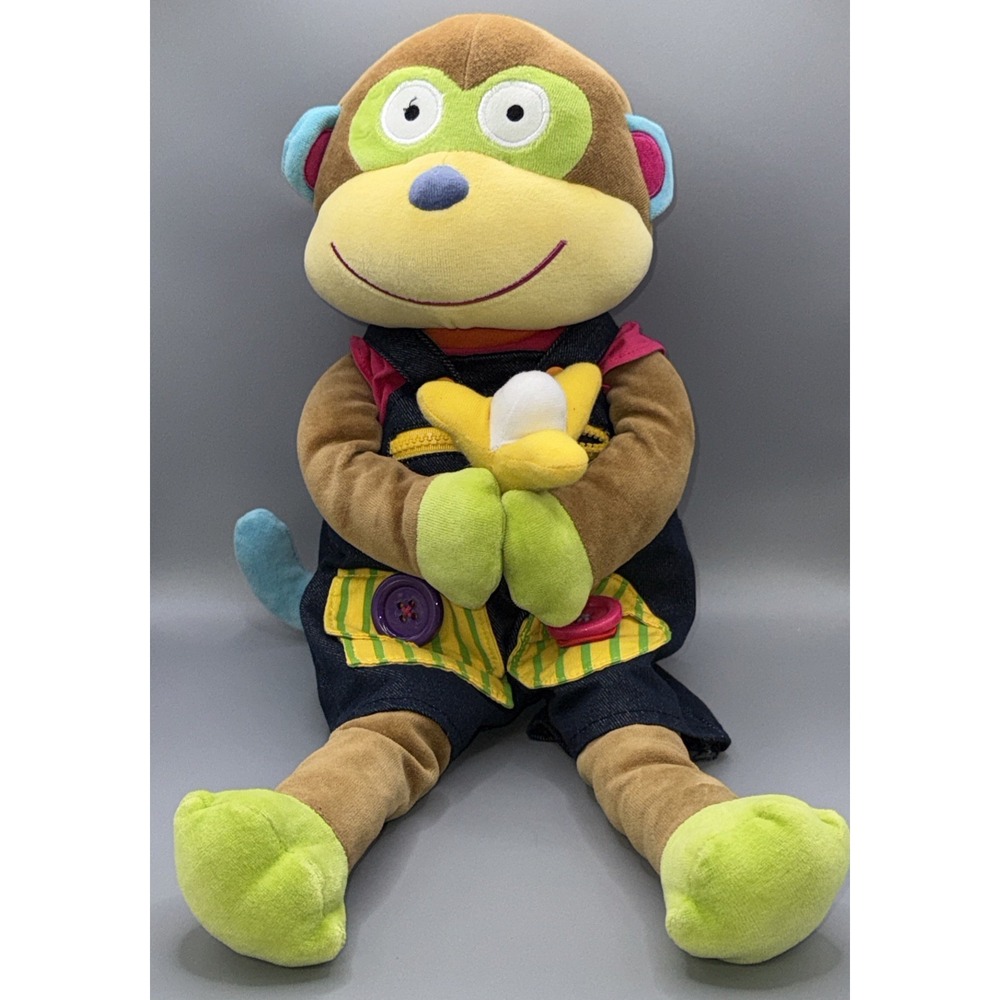 Alex Toys Discover Little‎ Hands Wonderful Learn-To-Dress Monkey Doll Teacher!
